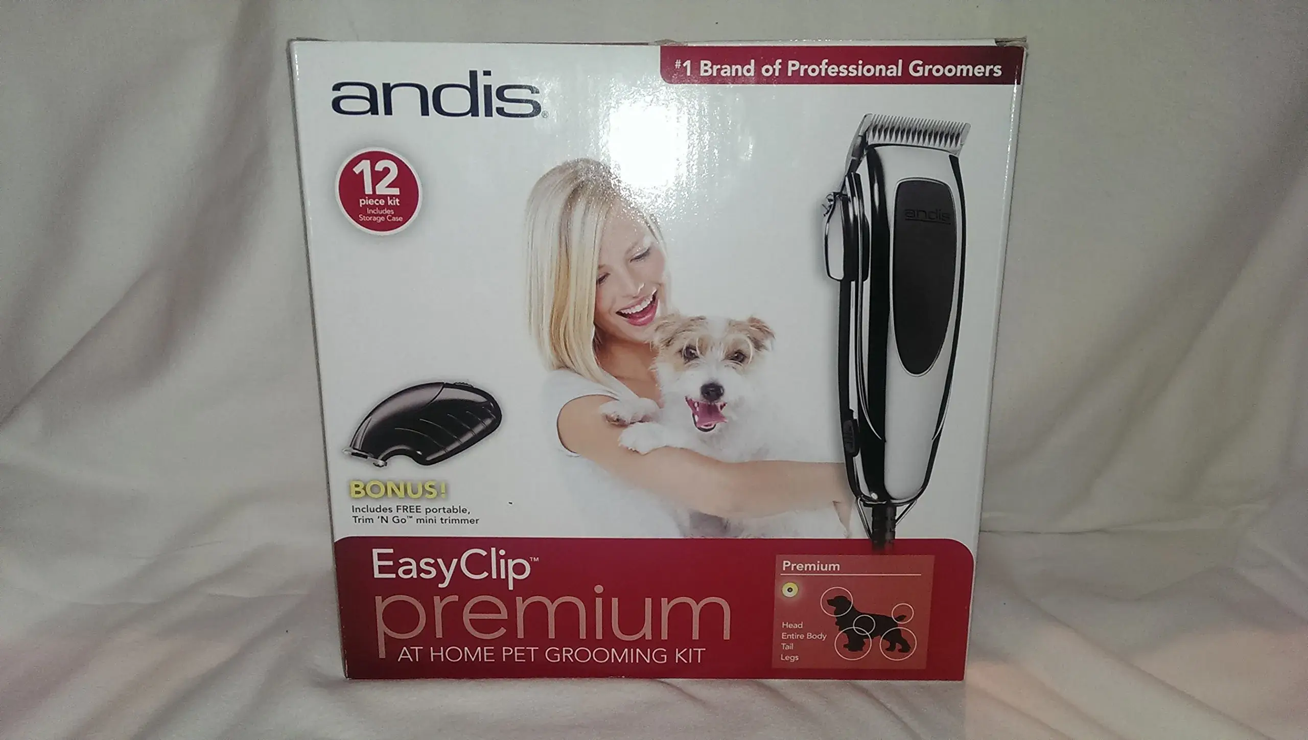 Andis EasyClip pet trimmer