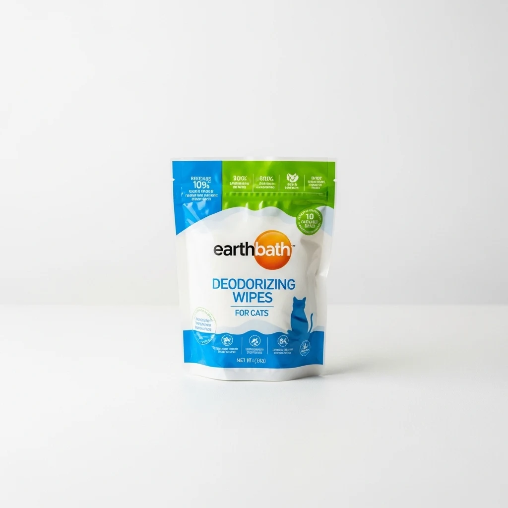 Earthbath cat deodorizing wipes