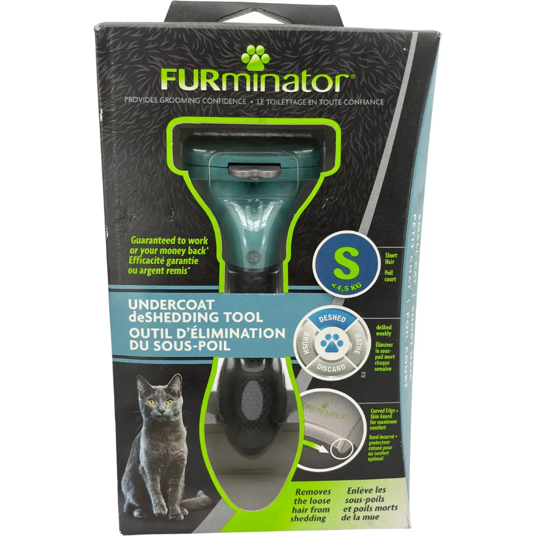 Furminator short hair cat brush
