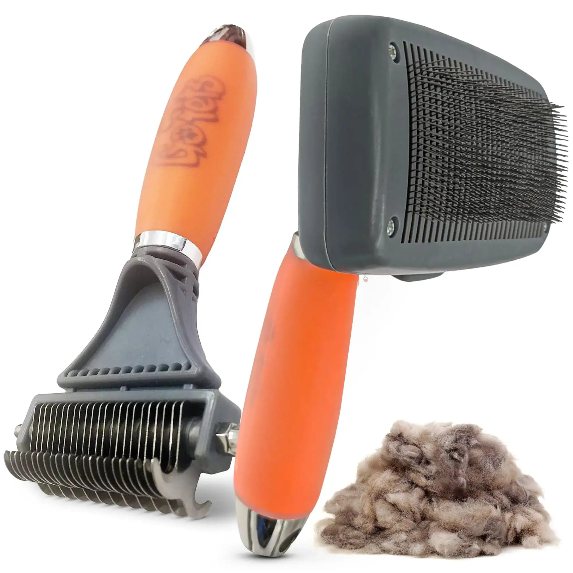 GoPets pet grooming rake image 3