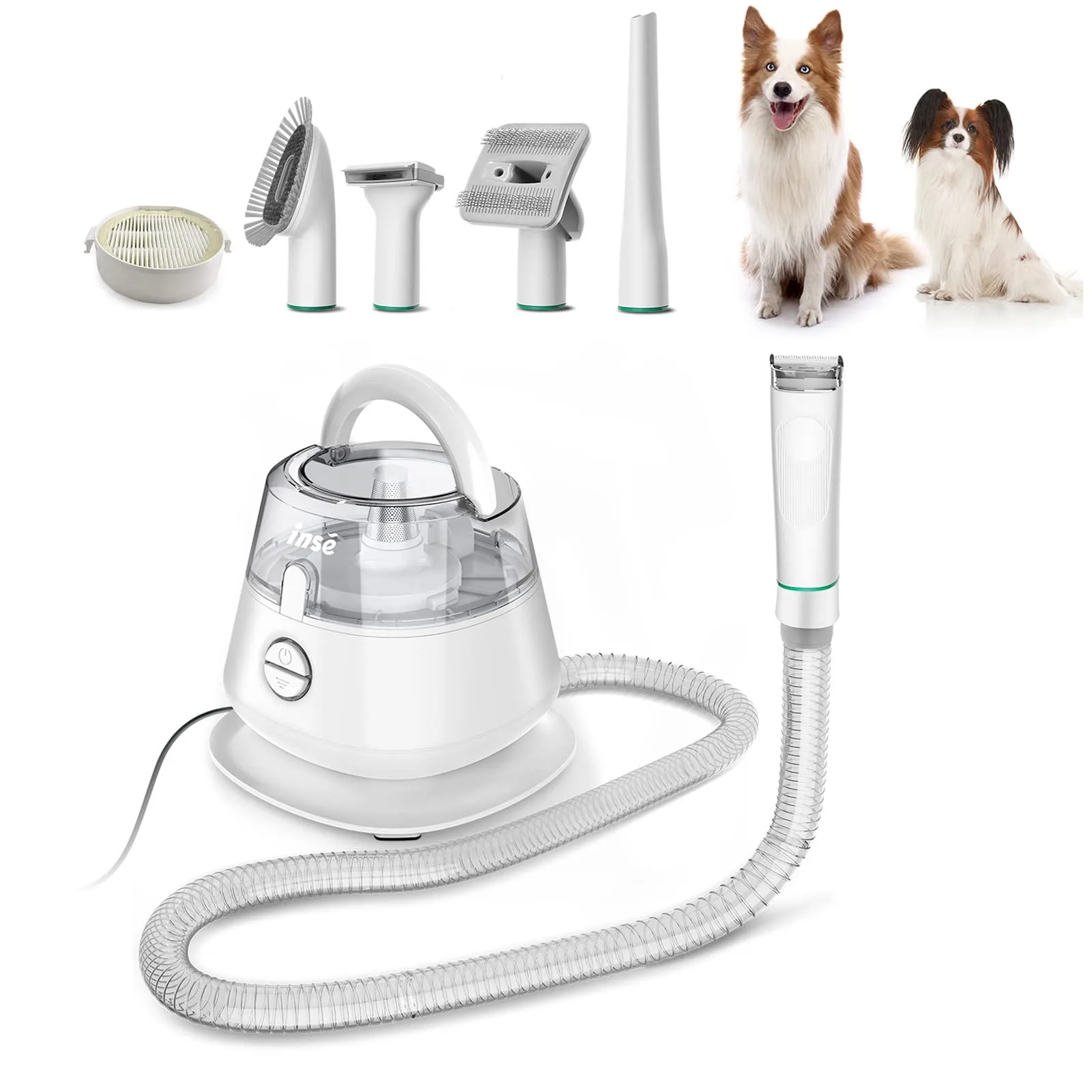 INSE pet grooming vacuum