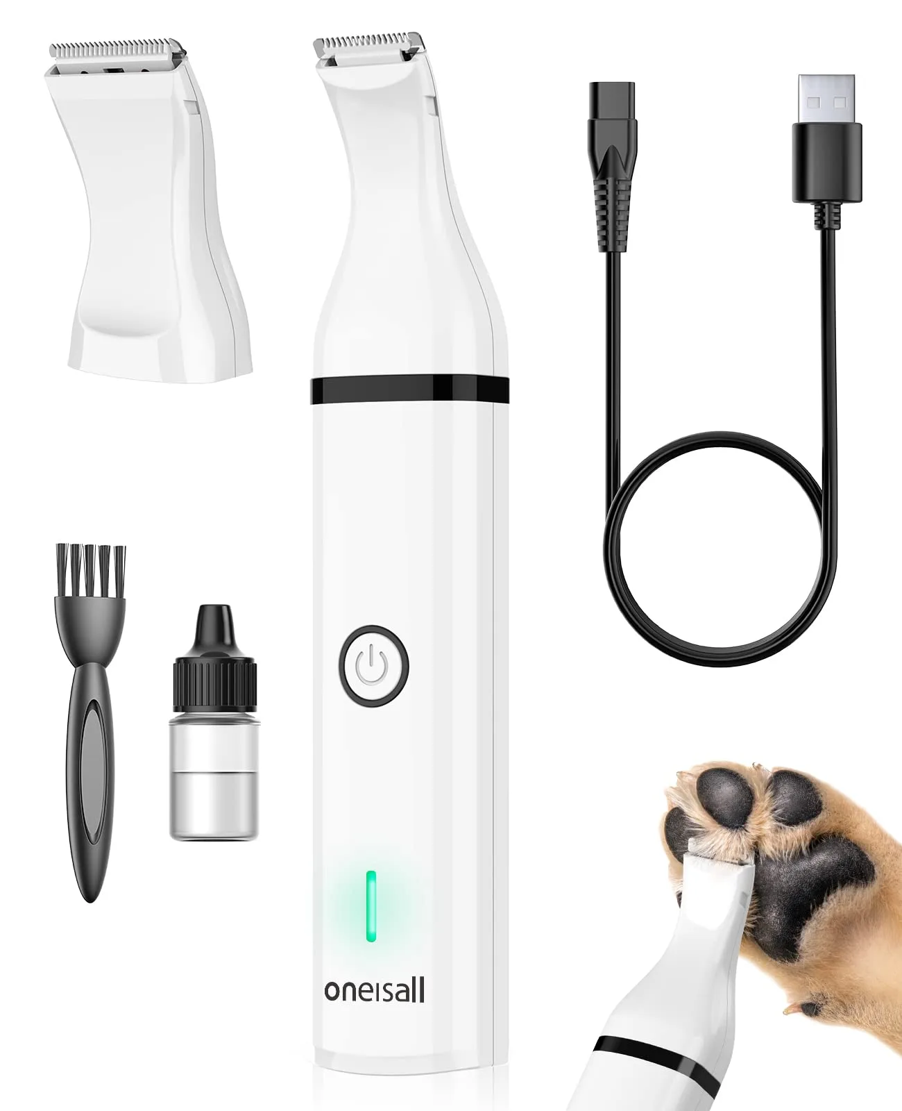 Oneisall pet hair trimmer