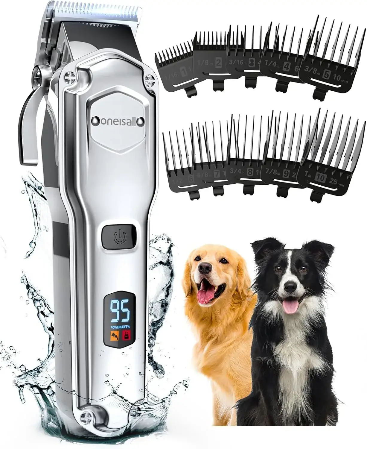 Patpet pet clipper brush set image 3