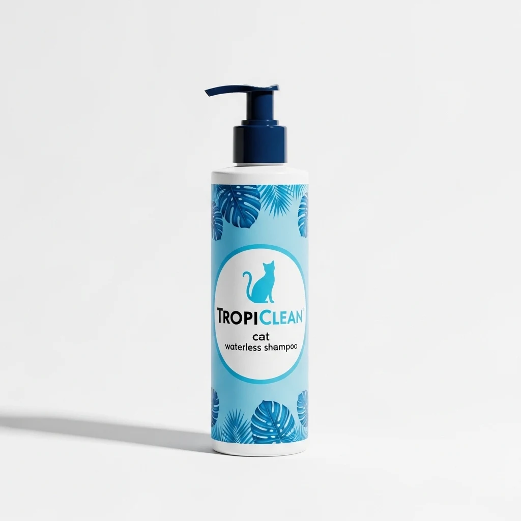 TropiClean cat waterless shampoo image 2