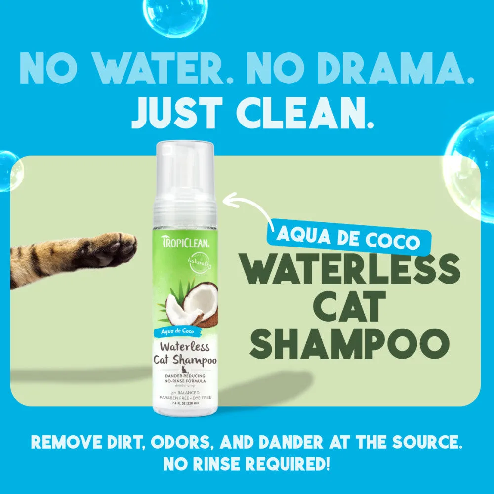 TropiClean cat waterless shampoo image 3